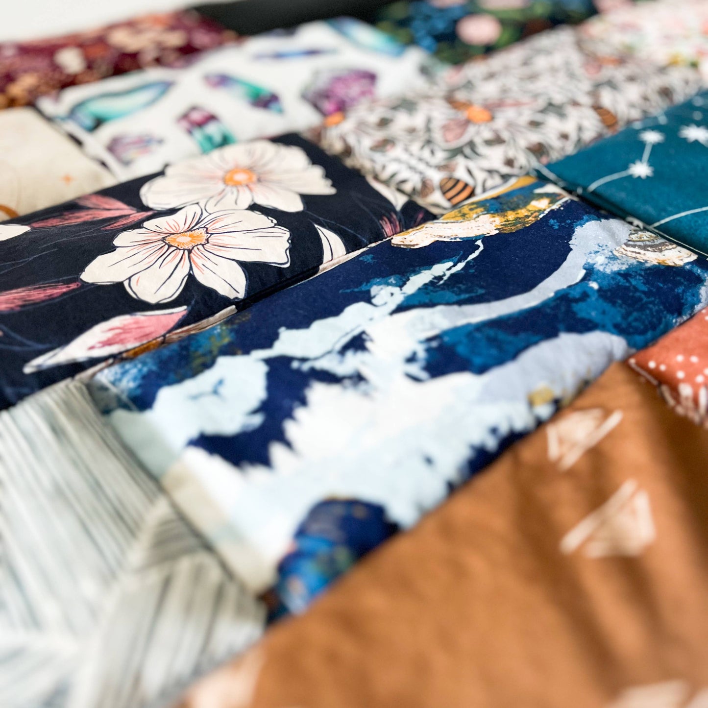 Lavender Eye Pillow - Rust Floral