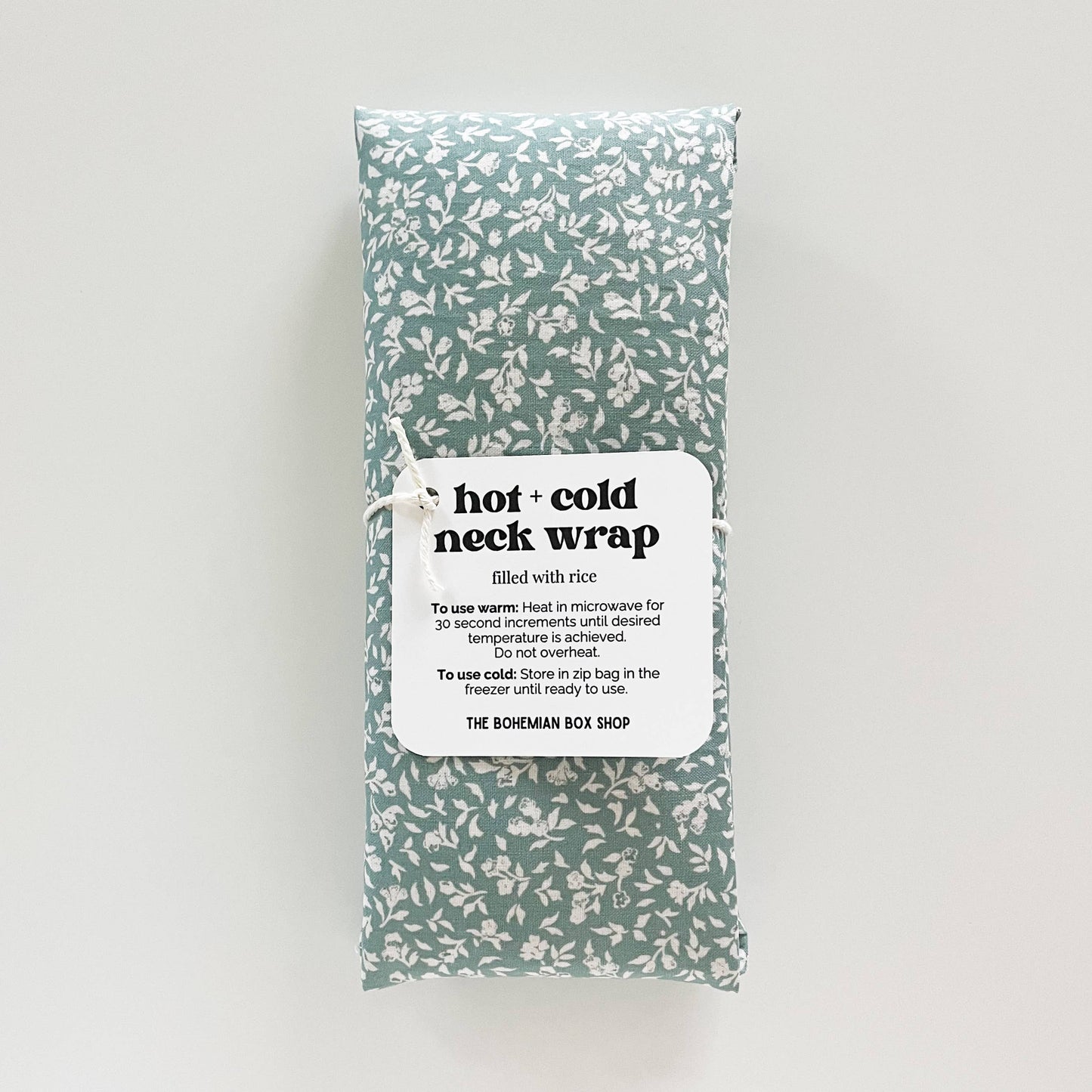 Neck Wrap - Cottage Green Floral