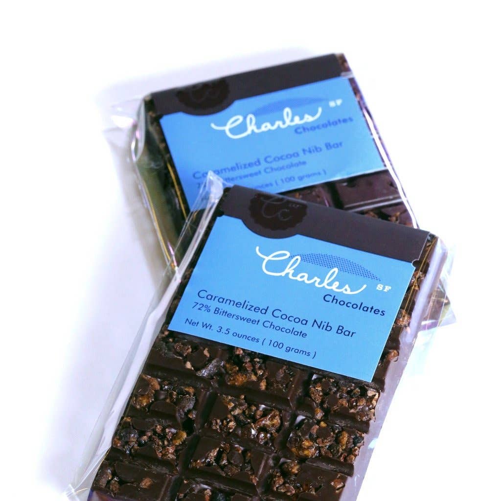 Caramelized Cocoa Nib Bar