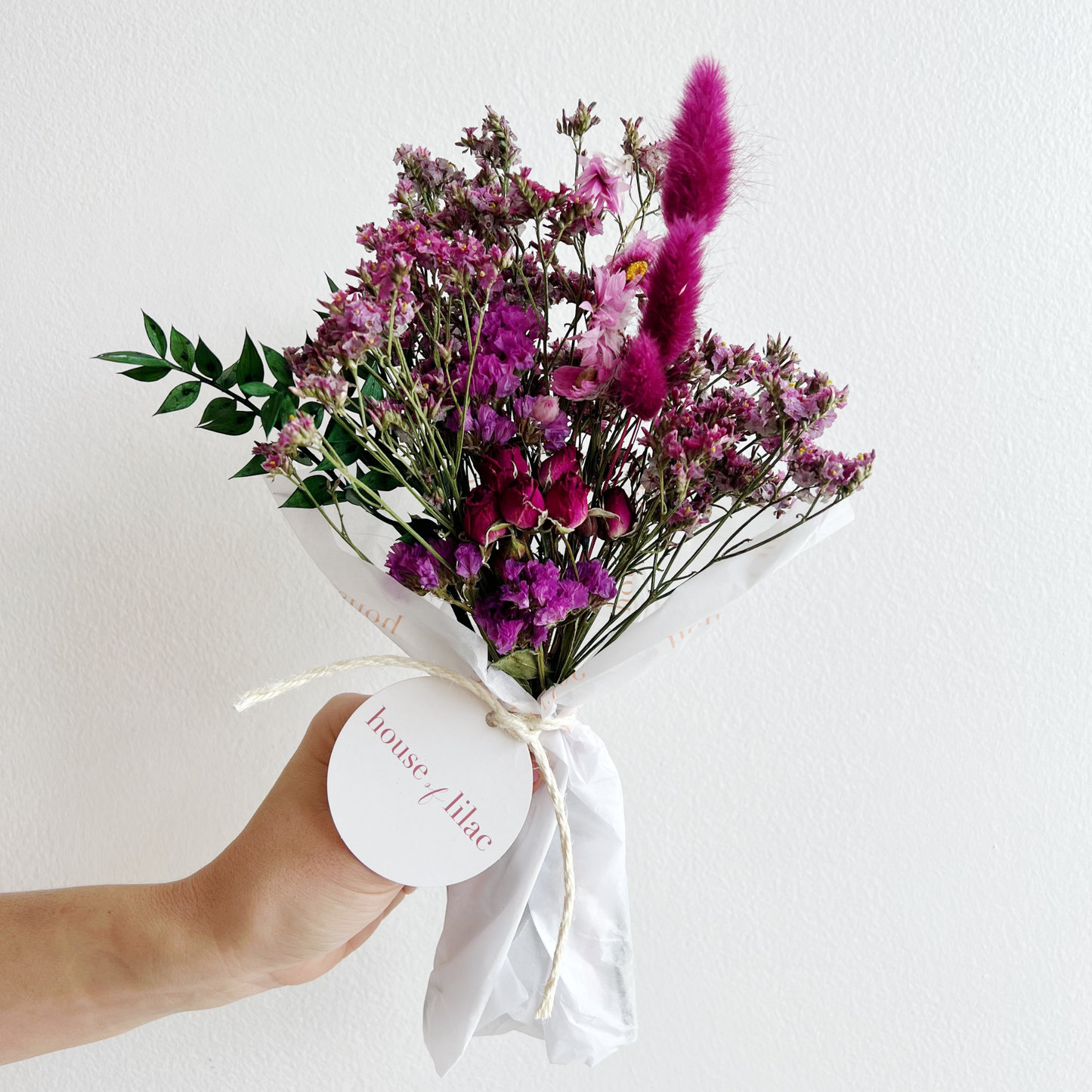 Wanderlust Dried Flower Mini Bouquet: Paris Mon Amour