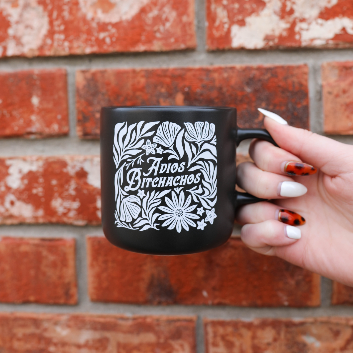 Adios Bitchachos 12oz Mug - Black