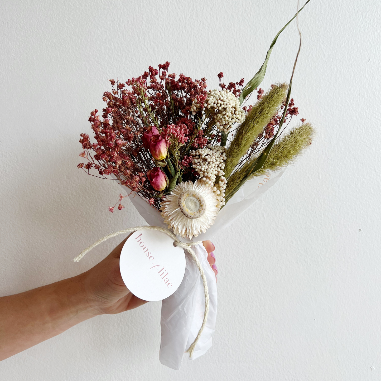 Wanderlust Dried Flower Mini Bouquet: English Countryside