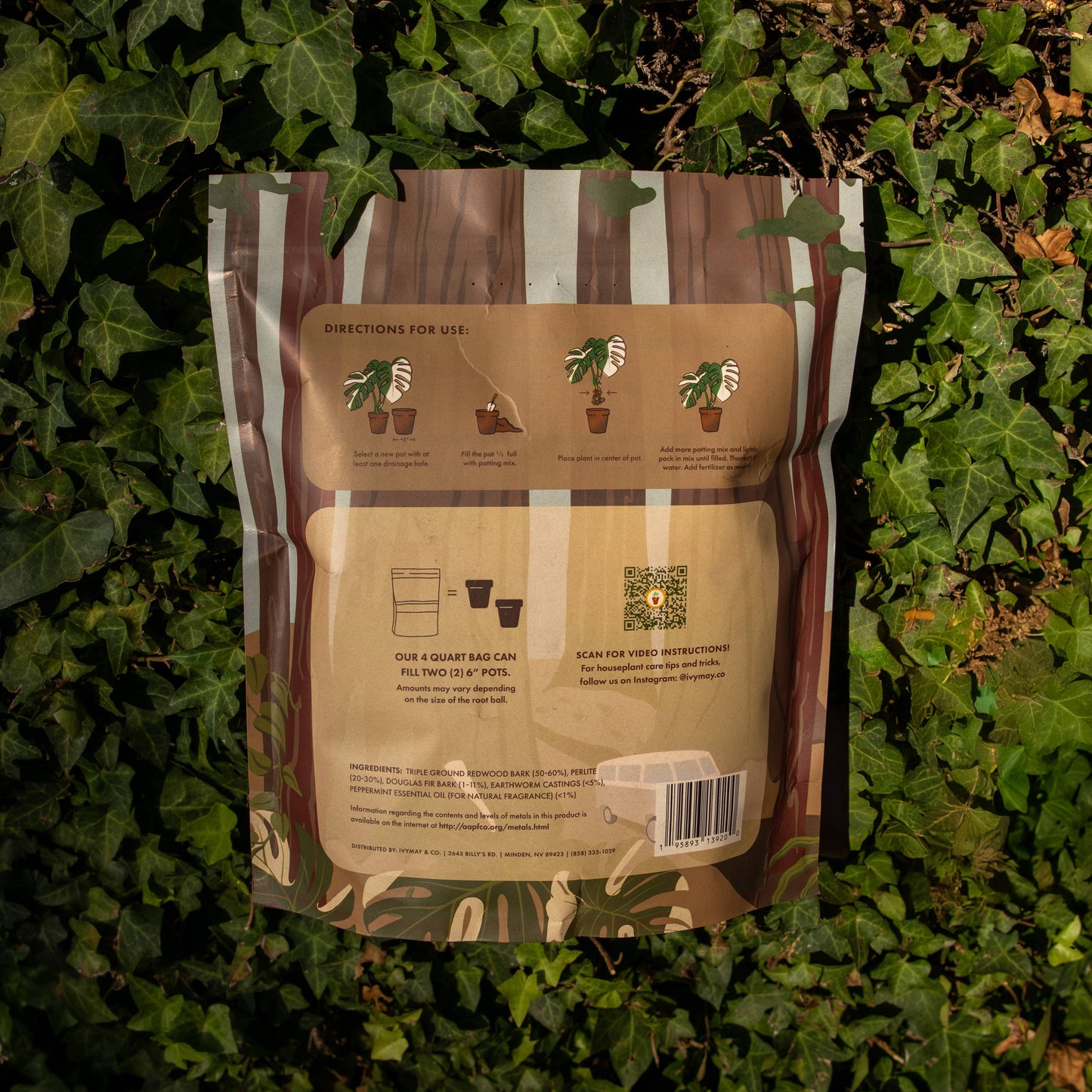 Premium Houseplant Potting Mix 4 Qt