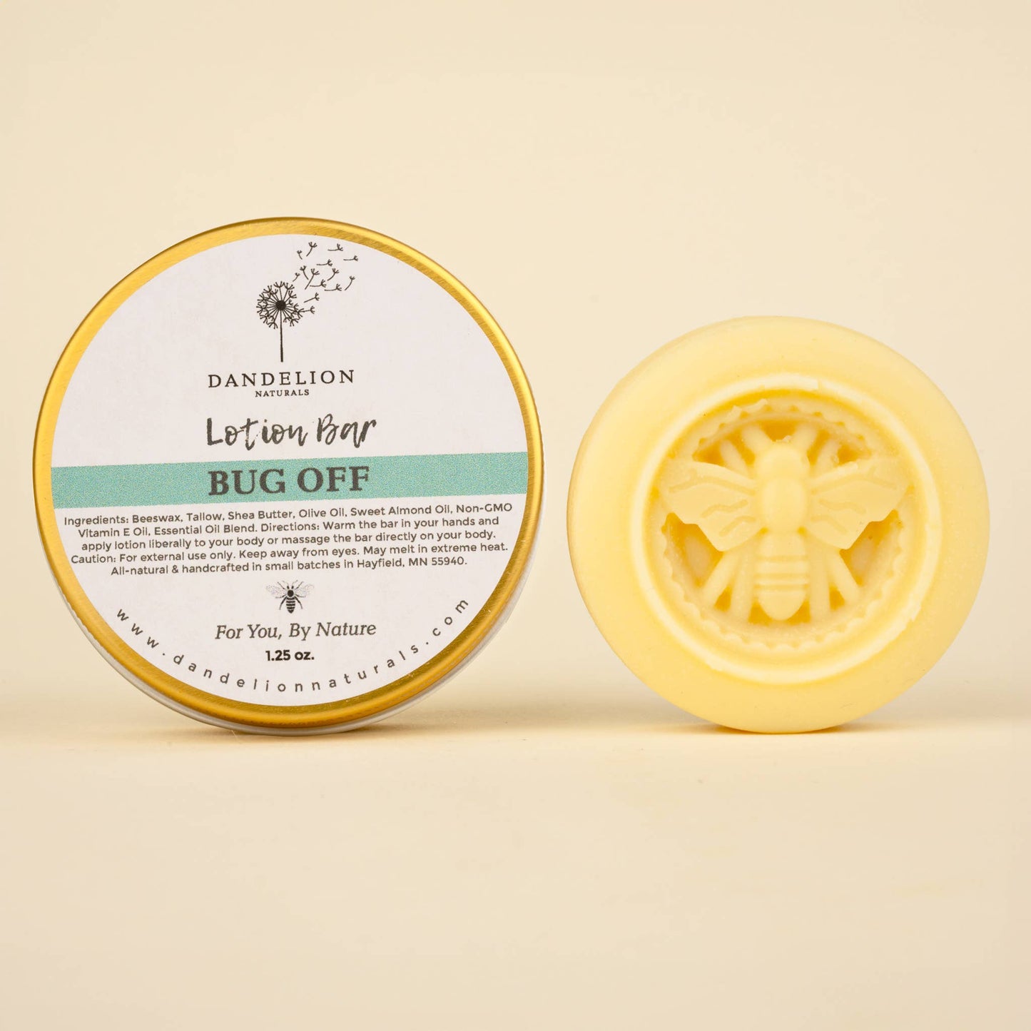 Bug Off Tallow Lotion Bar