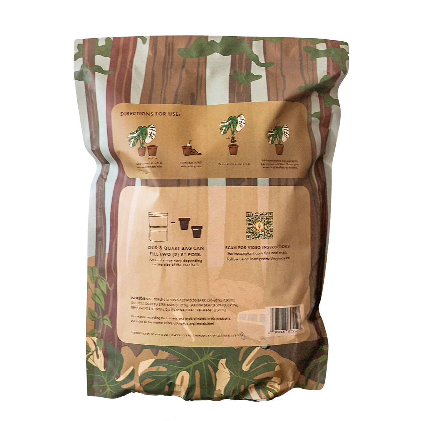 Premium Houseplant Potting Mix 8QT