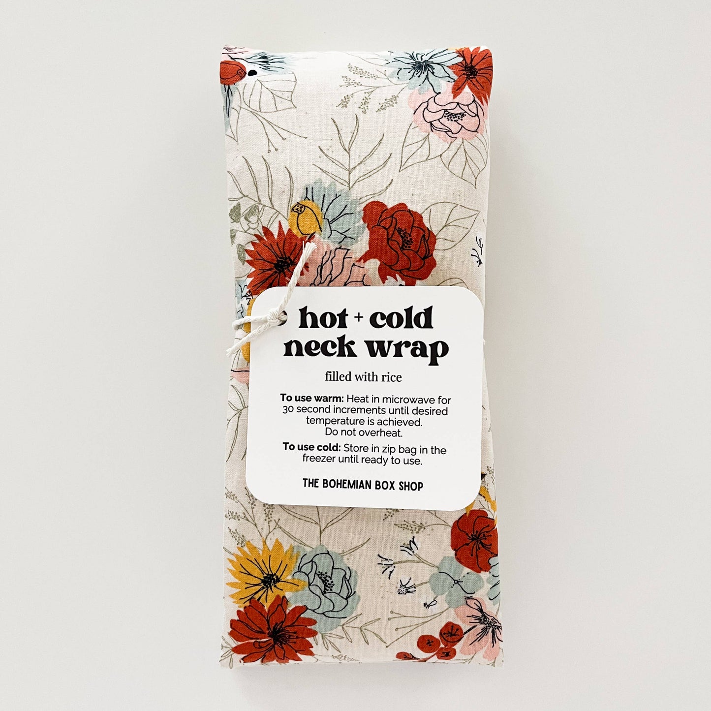 Neck Wrap - Ivory Florals