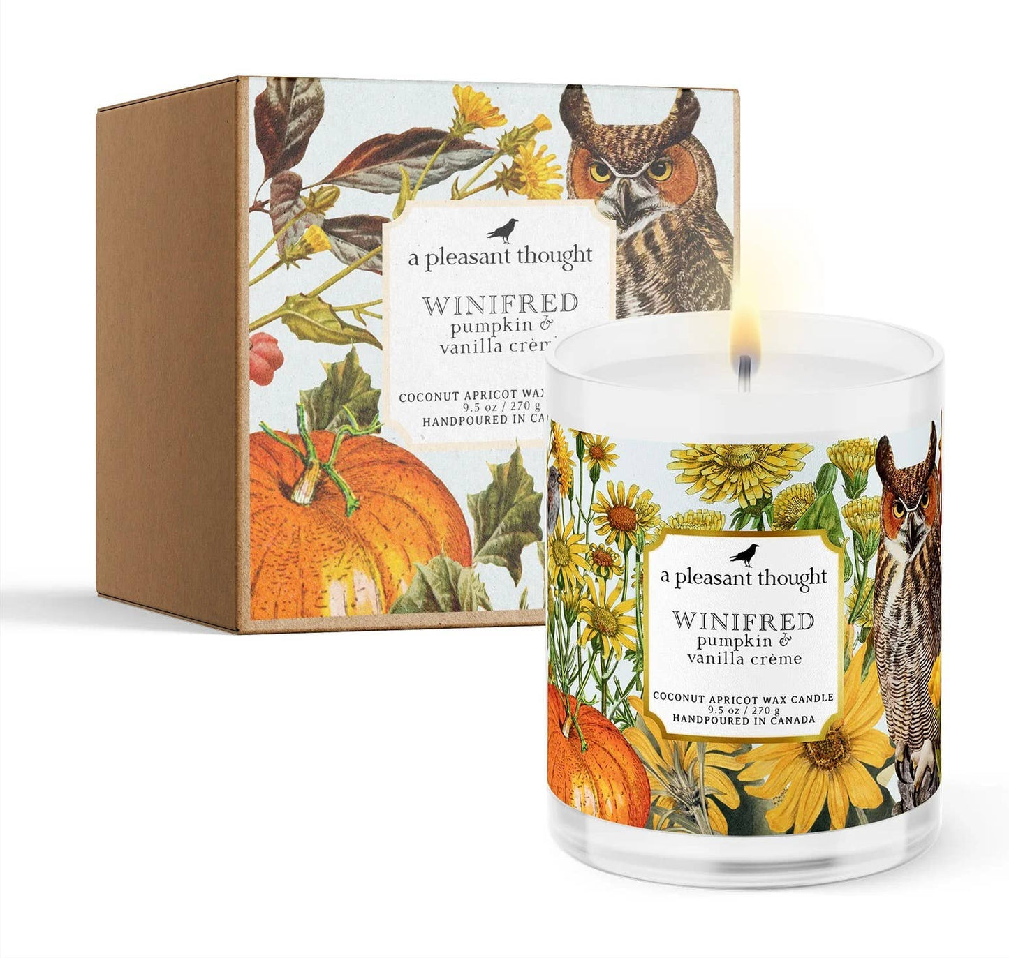 Winifred Pumpkin & Vanilla Creme Candle