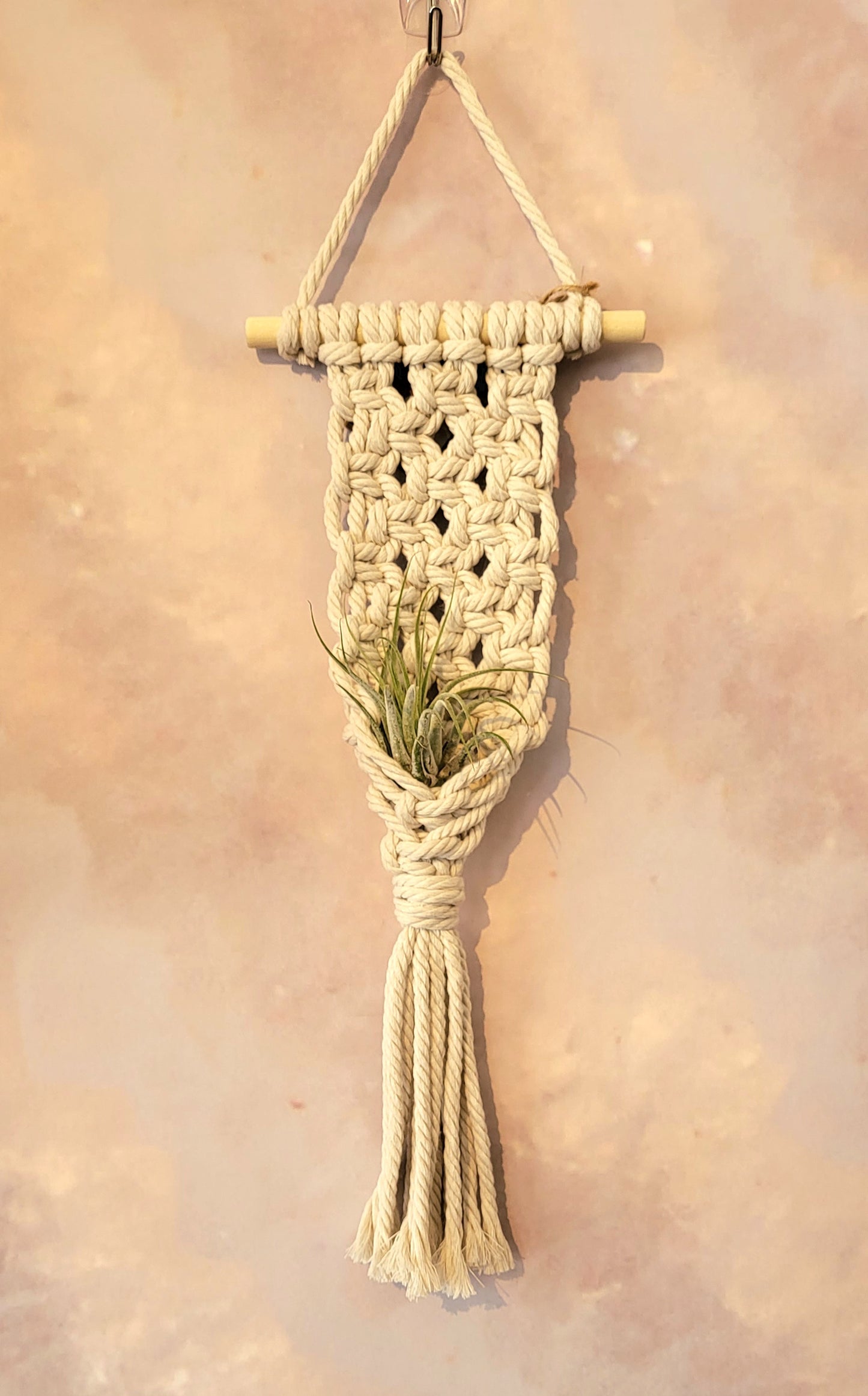 Macrame Airplant Holder-Small