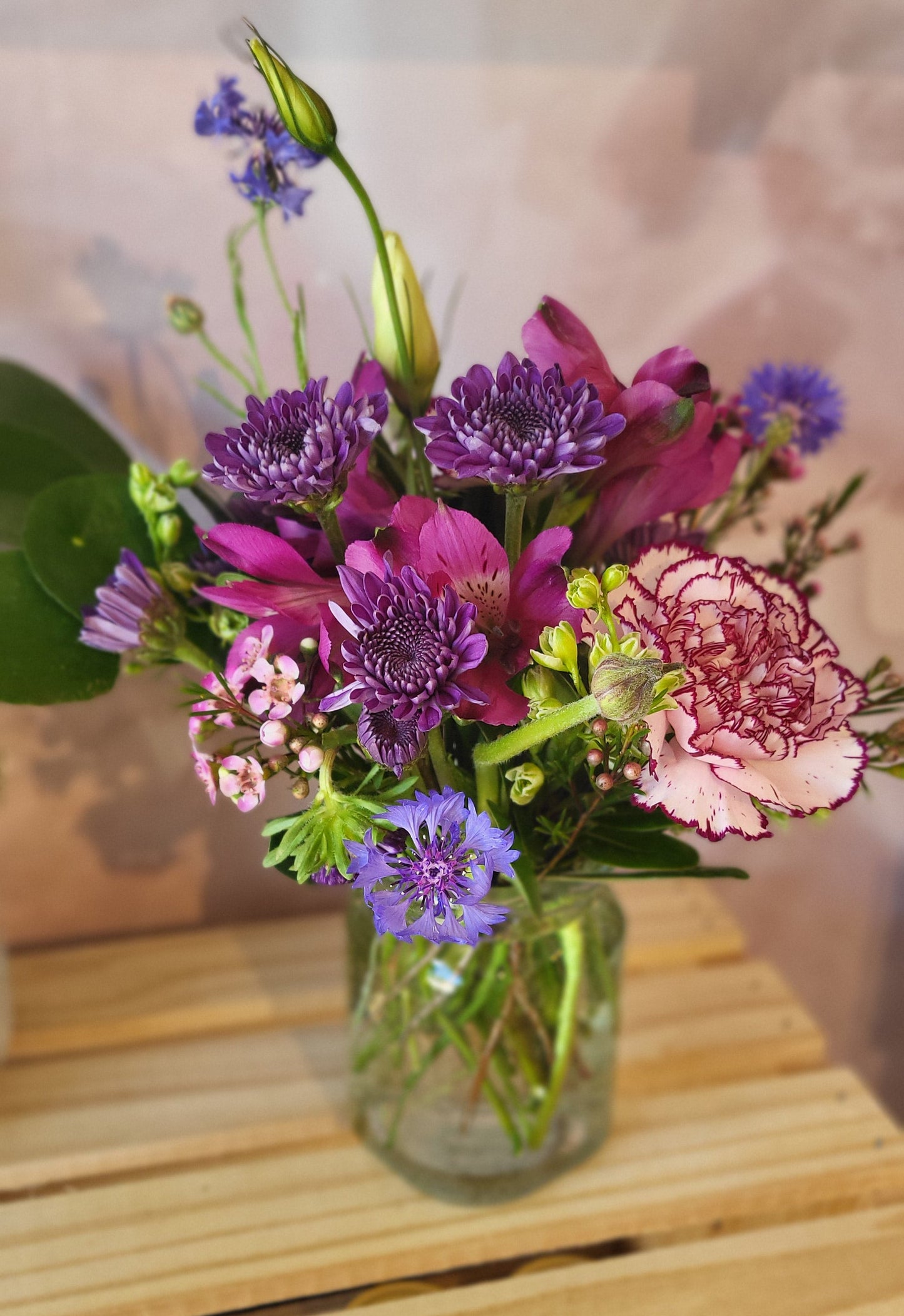 Small Mixed Vase Arrangement-Valentine's Day