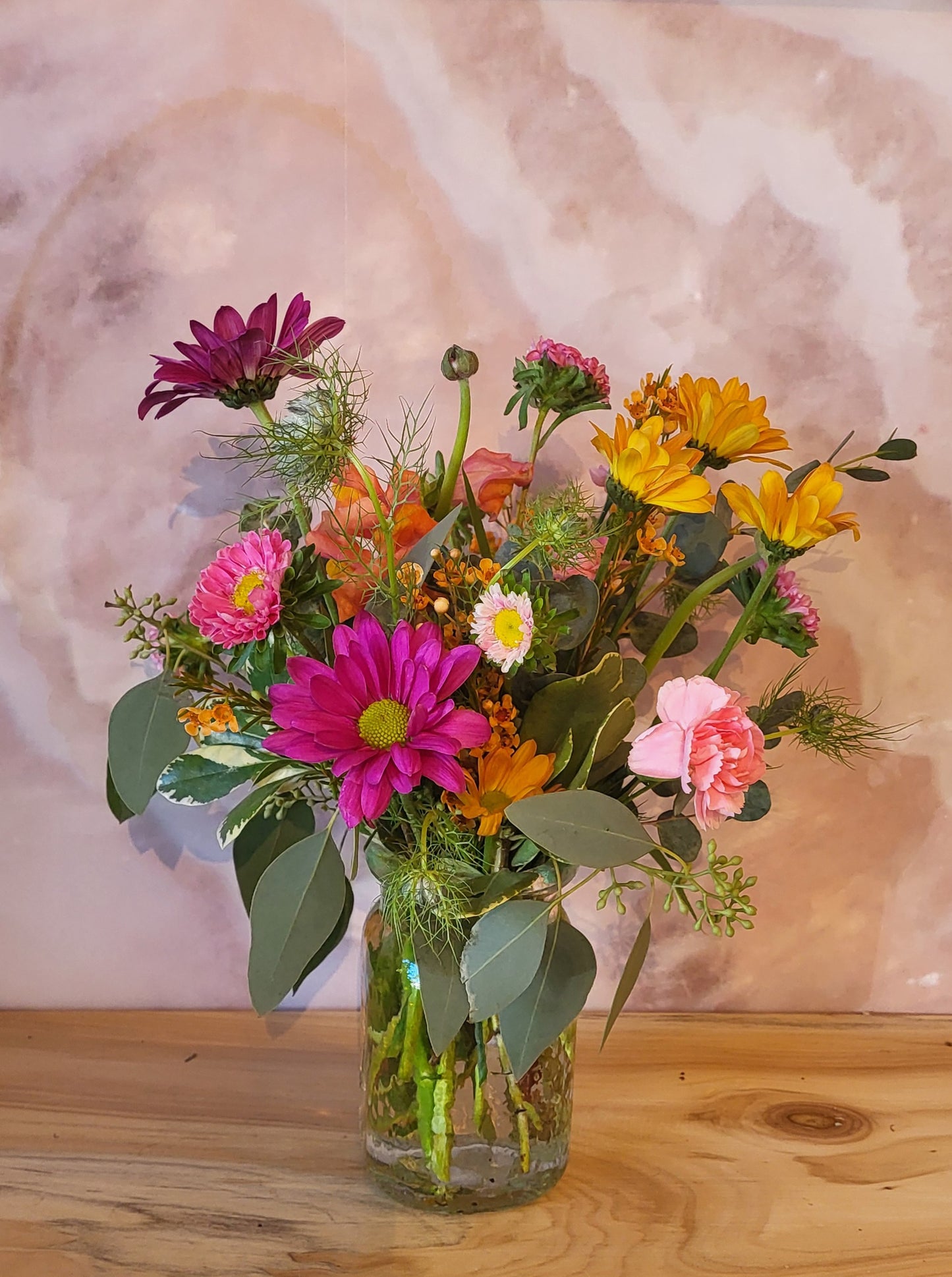 Small Mixed Vase Arrangement-Valentine's Day