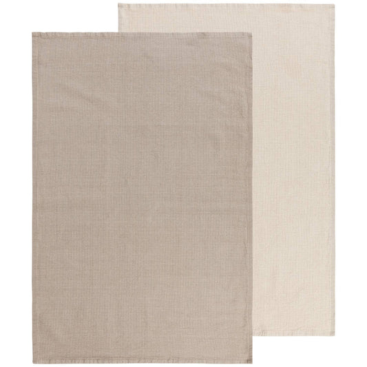 Stone Wash Hand Towels Set of 2