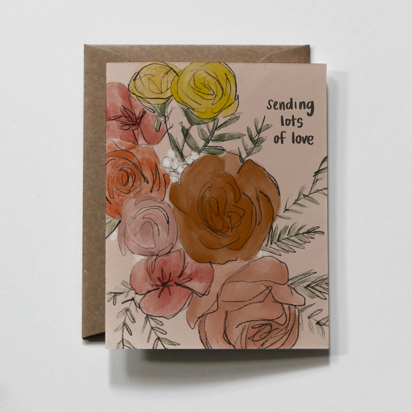 Lots of Love Greeting Card