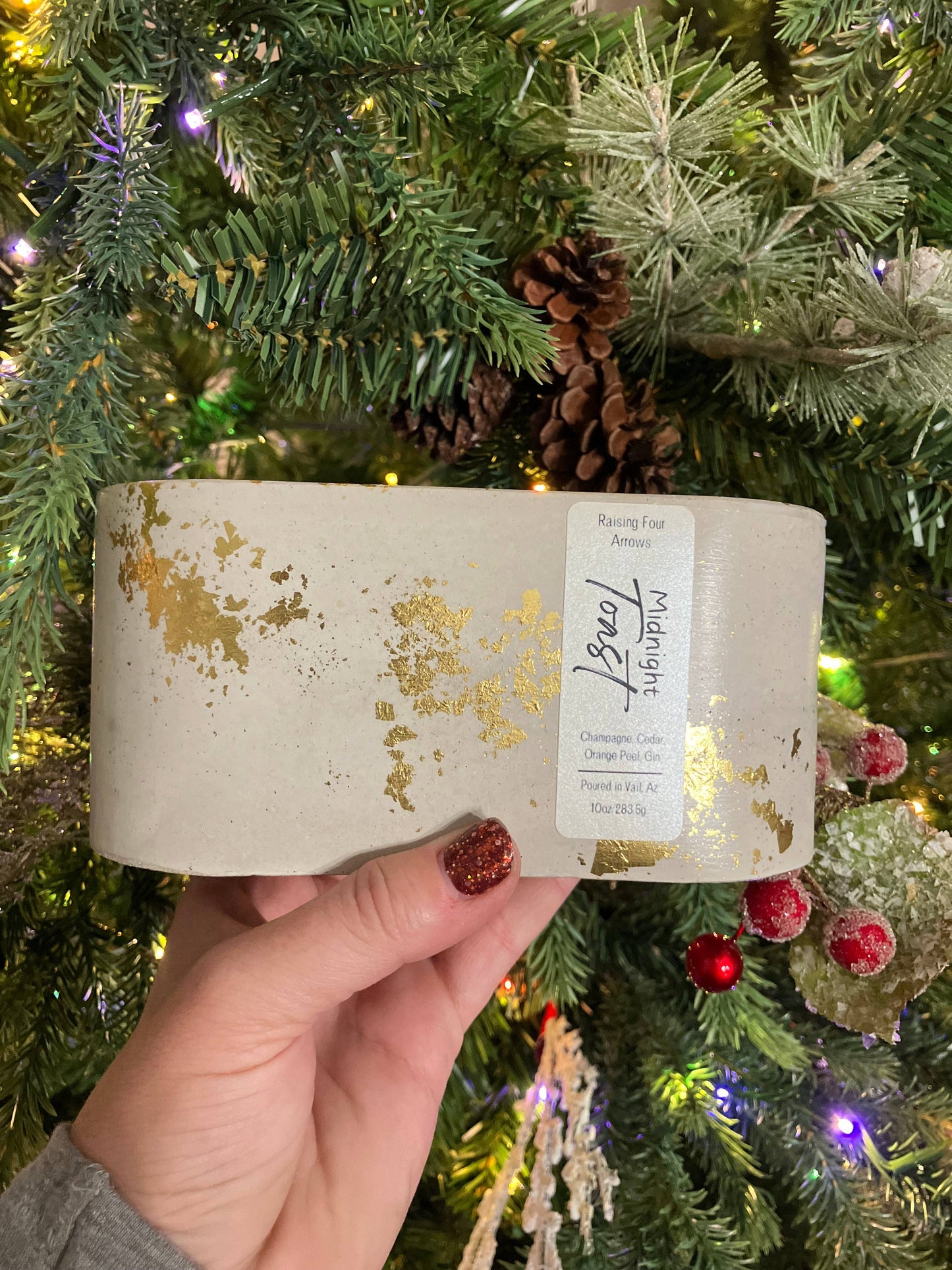 Midnight Toast Candle