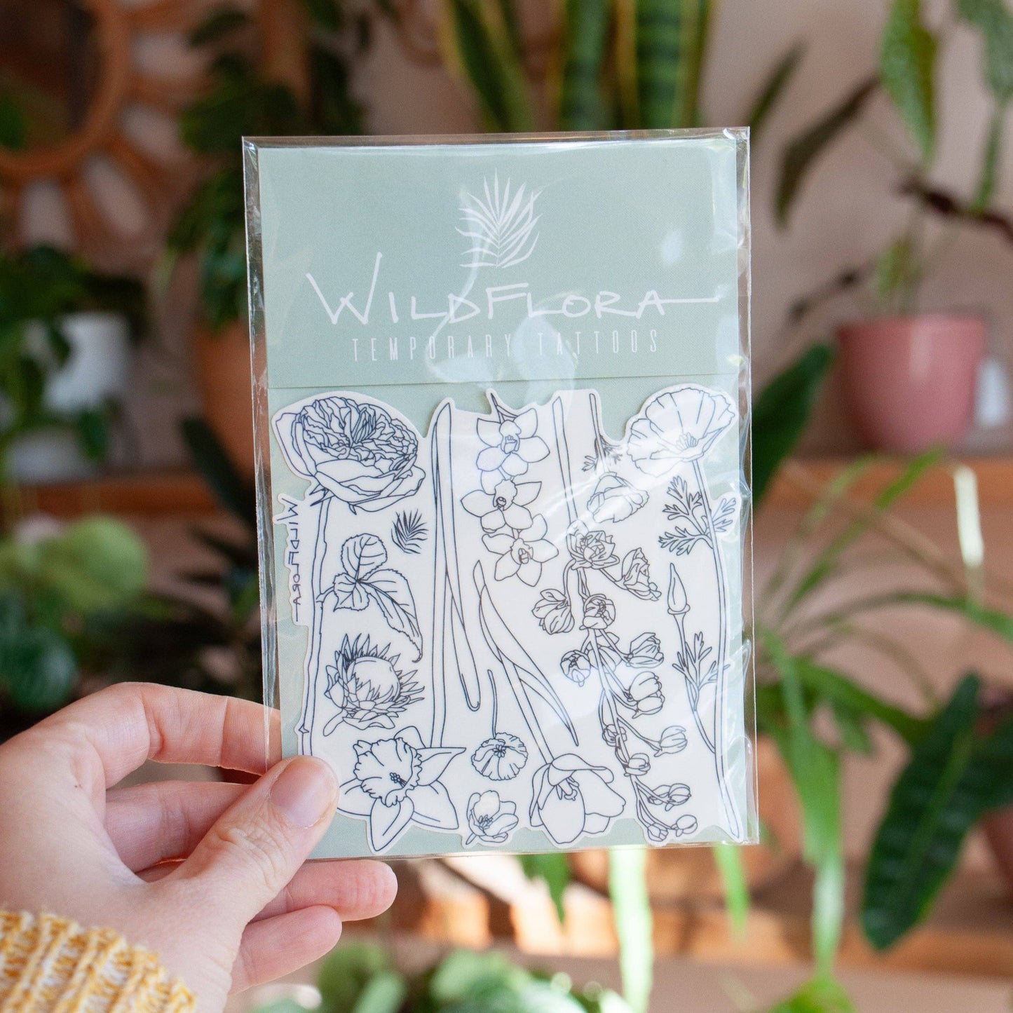 Floral Temporary Tattoos
