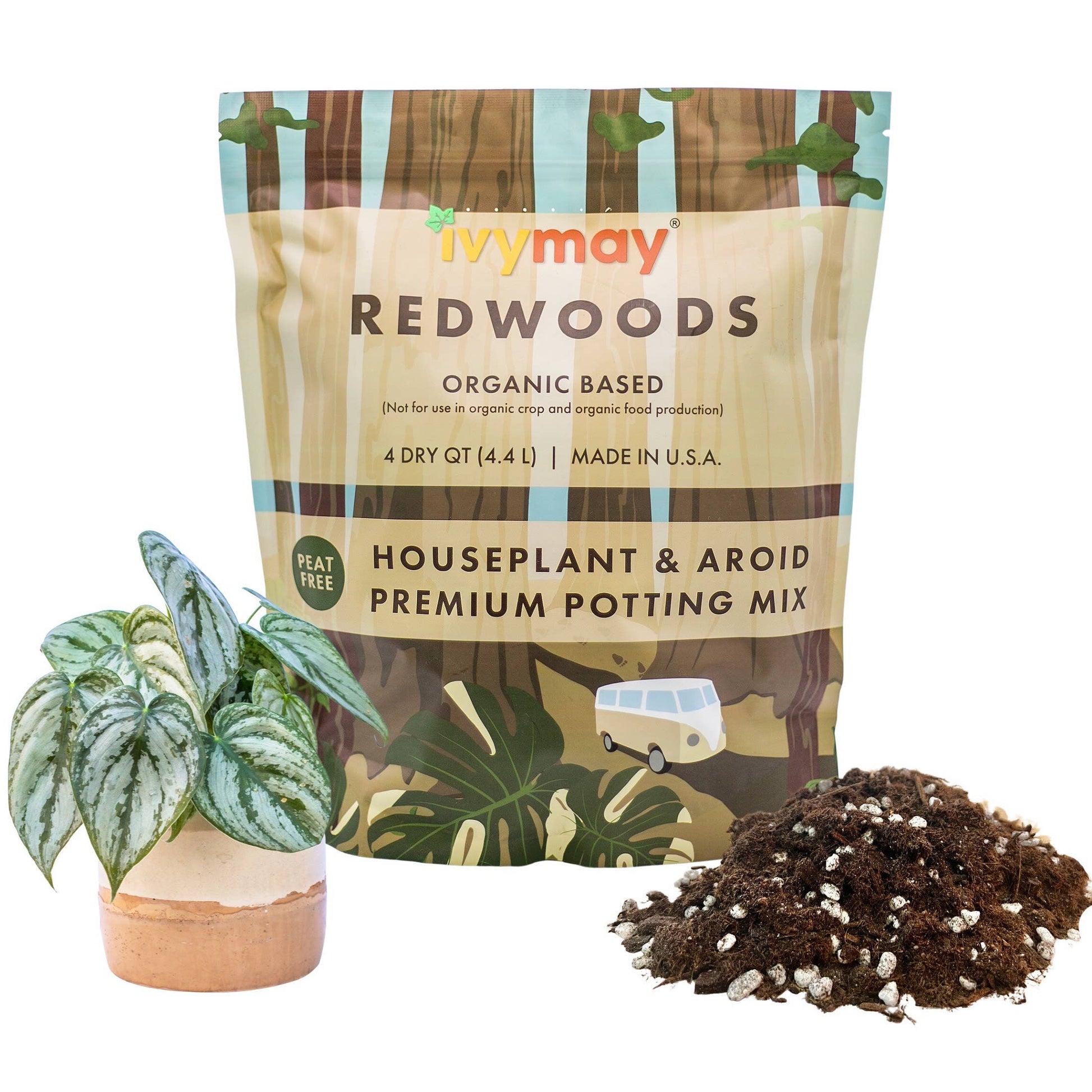 aroid potting mix Premium Houseplant Potting Soil 4 Qt – Melissa Bloom's