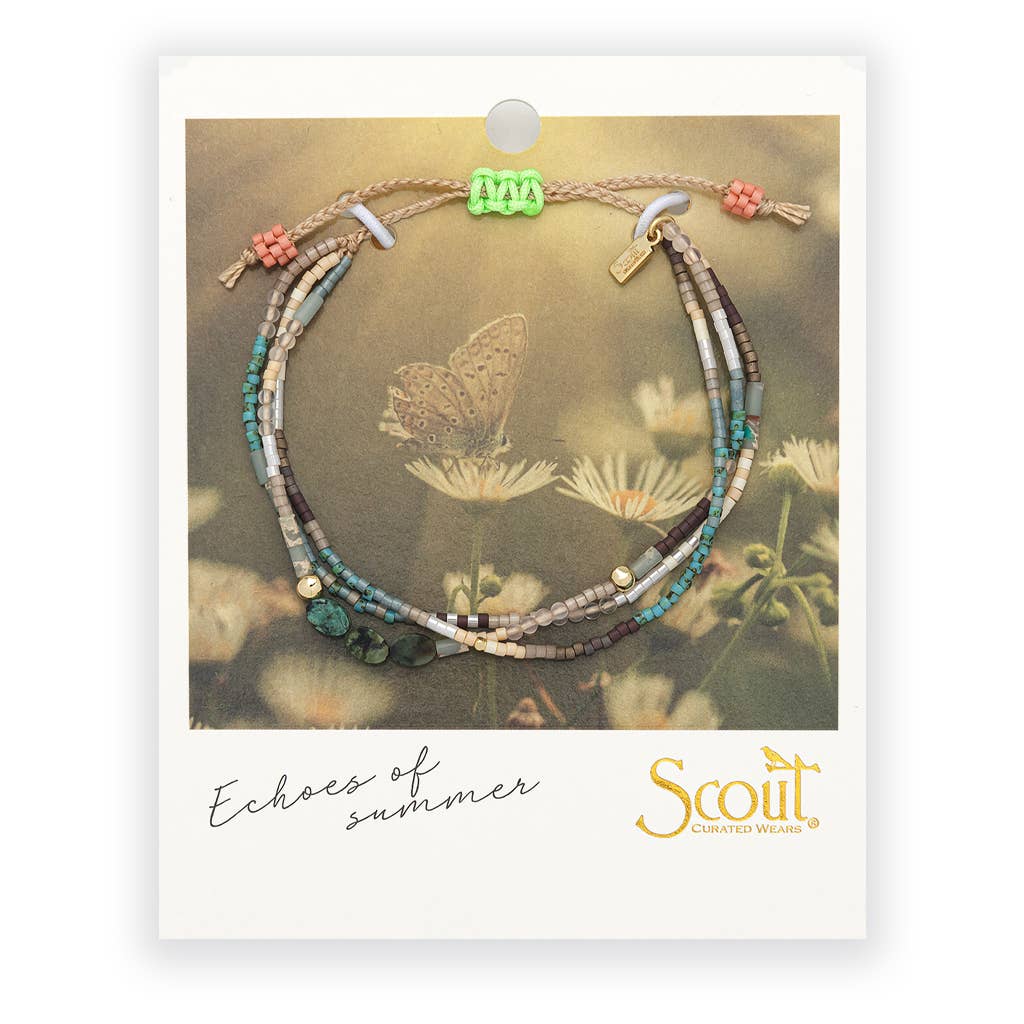 Echoes of Summer Layering Bracelet