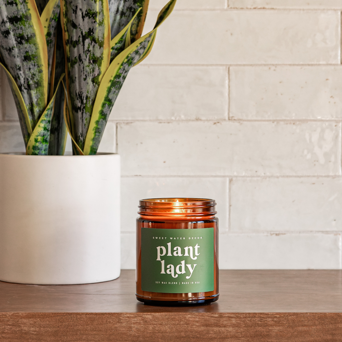 Plant Lady Candle