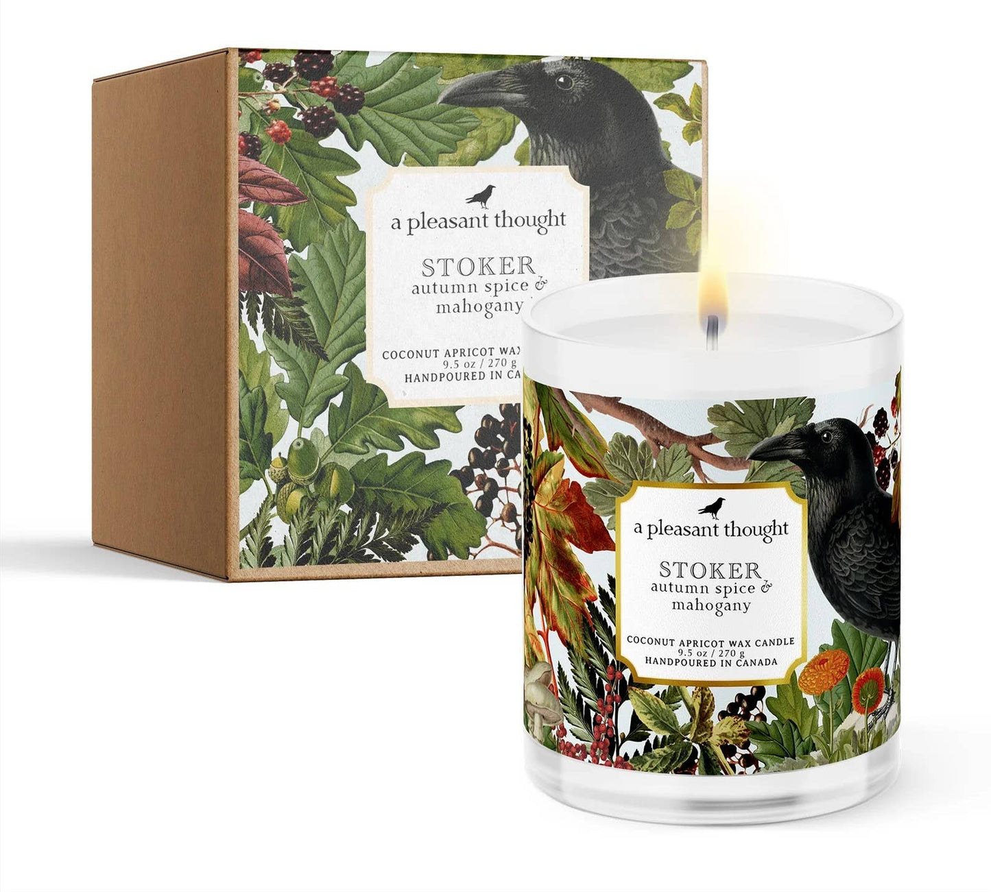 Stoker Autumn Spice & Mahogany Candle