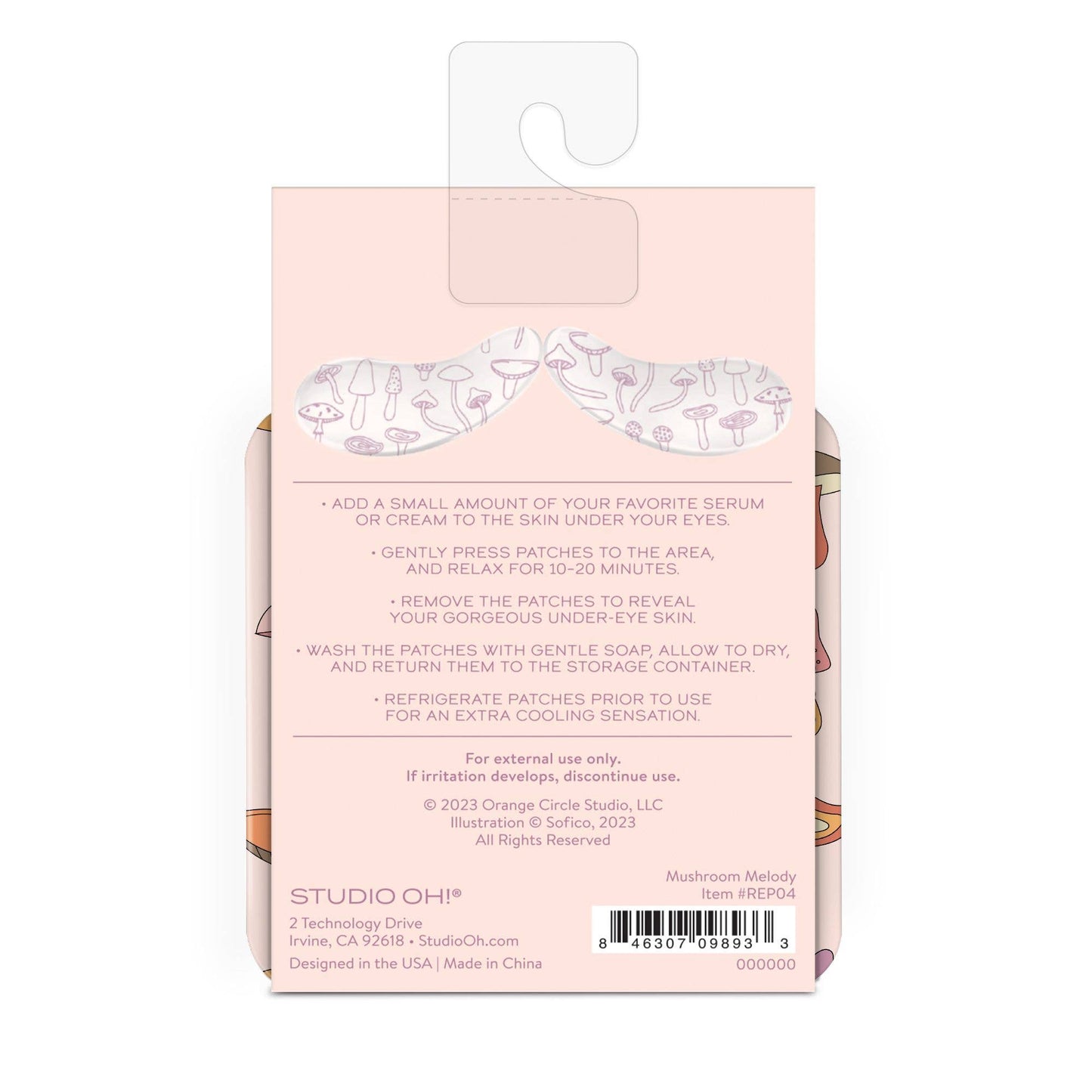 Mushroom Melody Reusable Under-Eye Patches