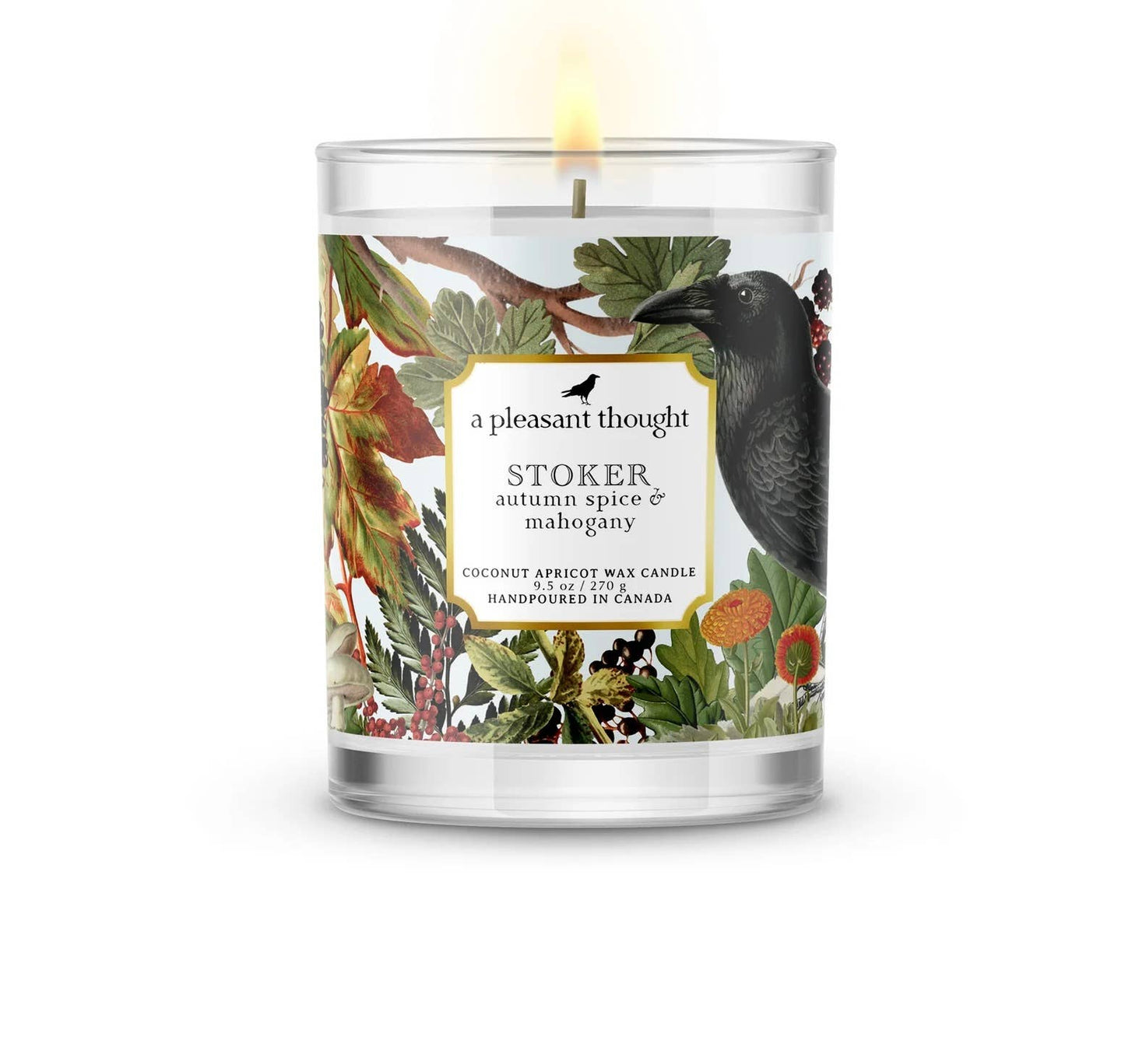 Stoker Autumn Spice & Mahogany Candle