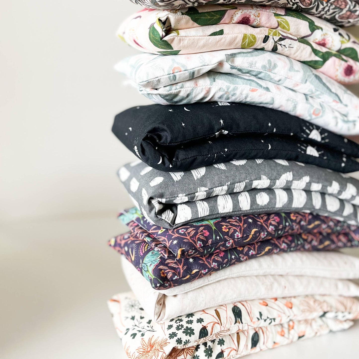 Neck Wrap - Ivory Florals