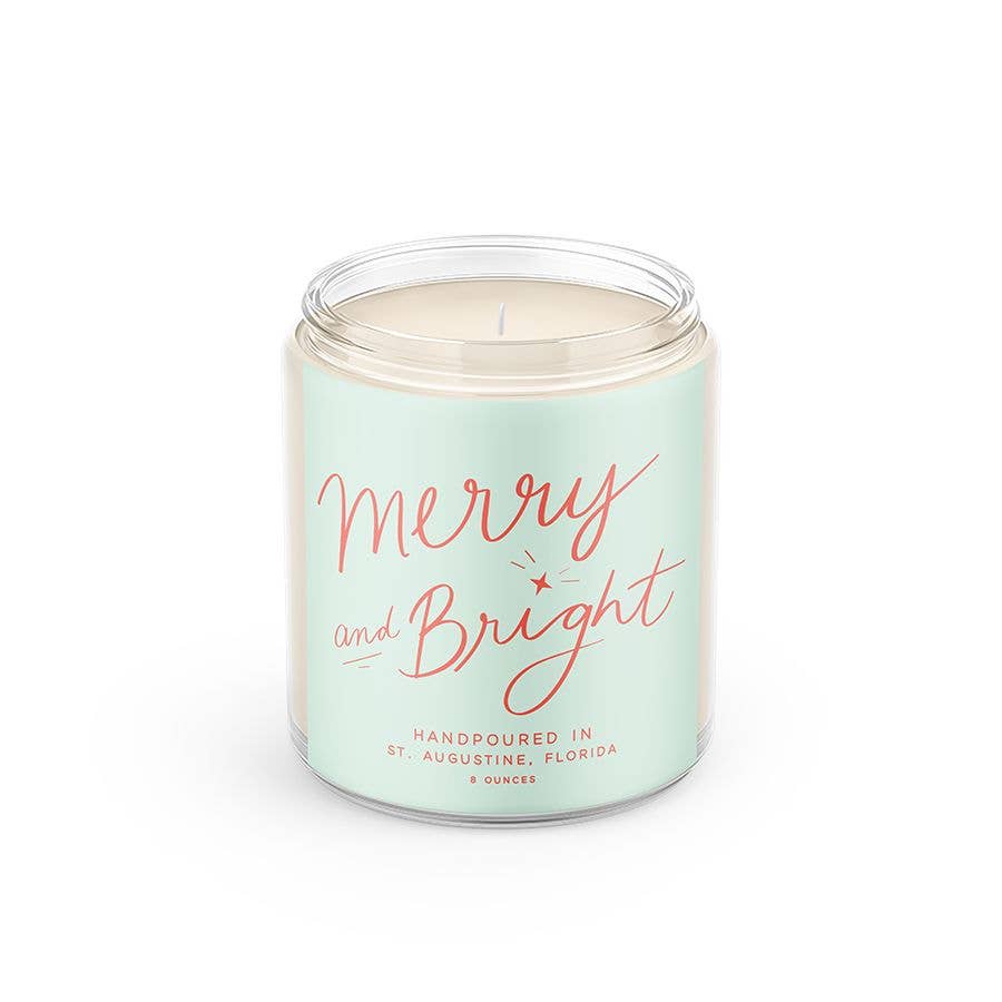 Merry & Bright Candle 8oz