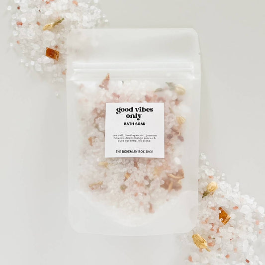 Good Vibes Only Bath Soak -  2oz