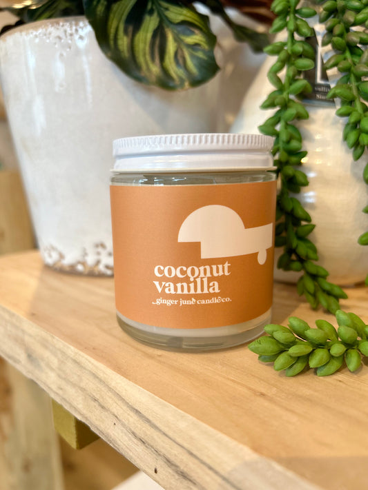 Coconut Vanilla Candle-4oz