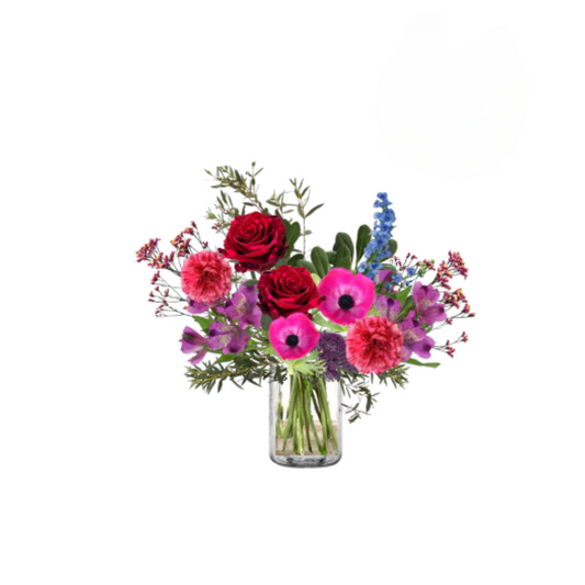 Medium Valentine's Mixed Flower Arrangement