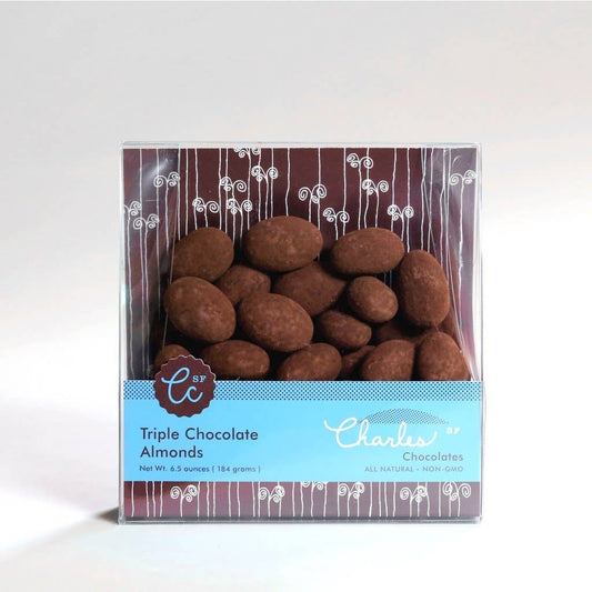 Triple Chocolate Almonds, 6.5 oz