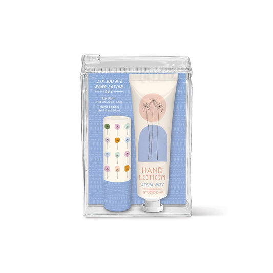 Ocean Mist Lip Balm and Lotion Set