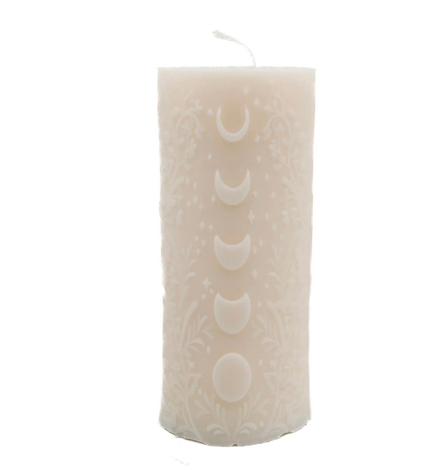 Moon Phases Pillar Candle