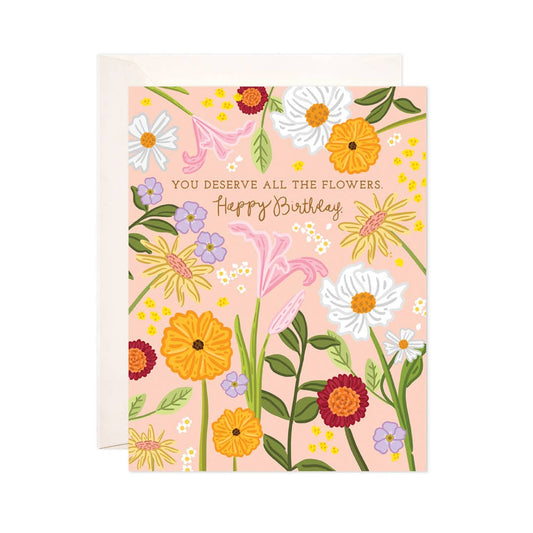 All the flowers Greeting Card