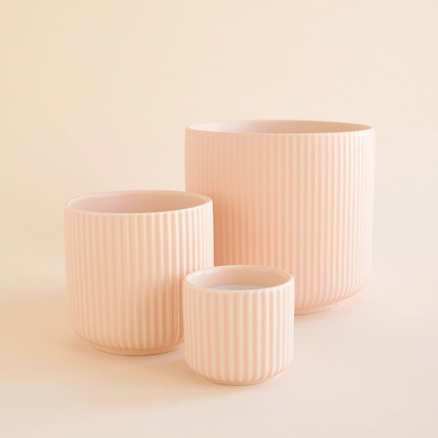 Lucy Planter 3"- light pink