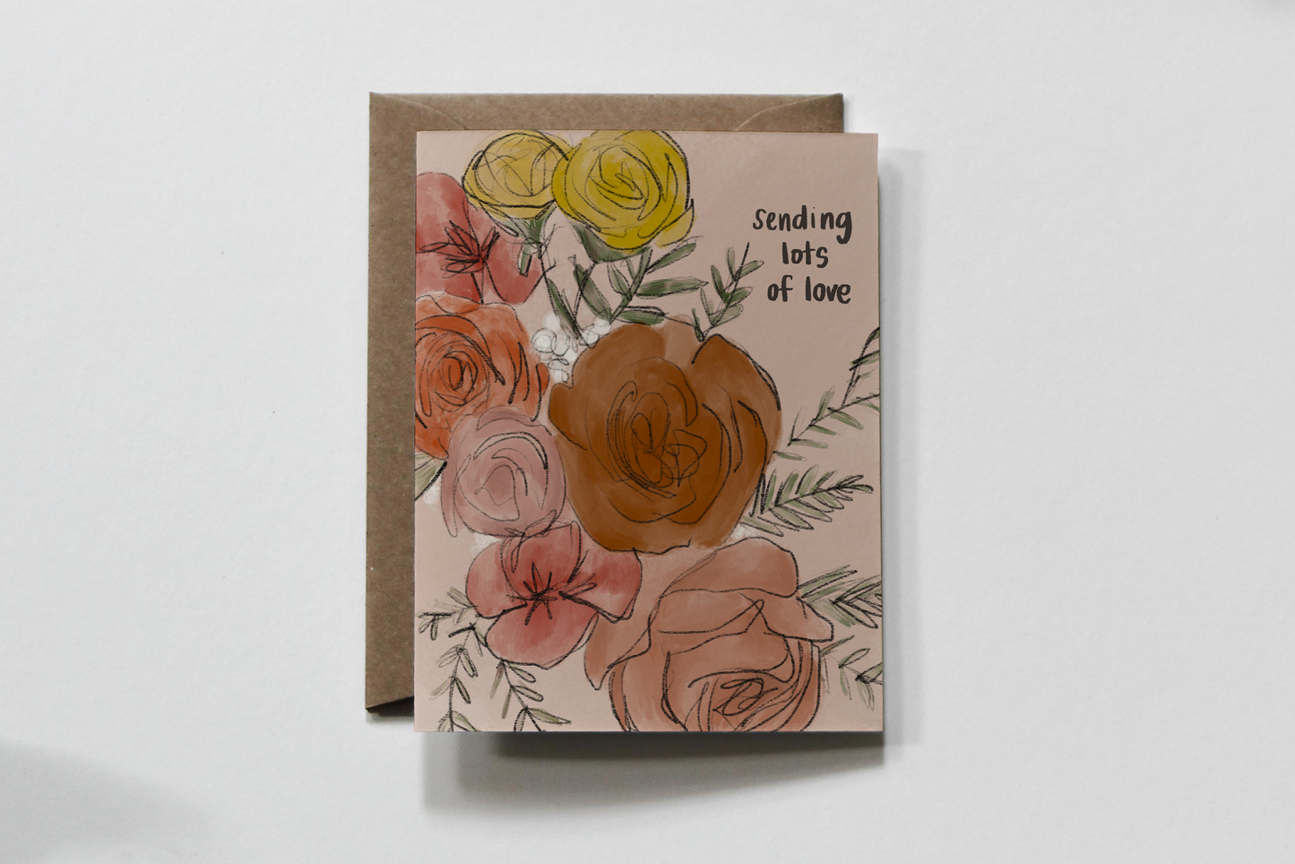 Lots of Love Greeting Card