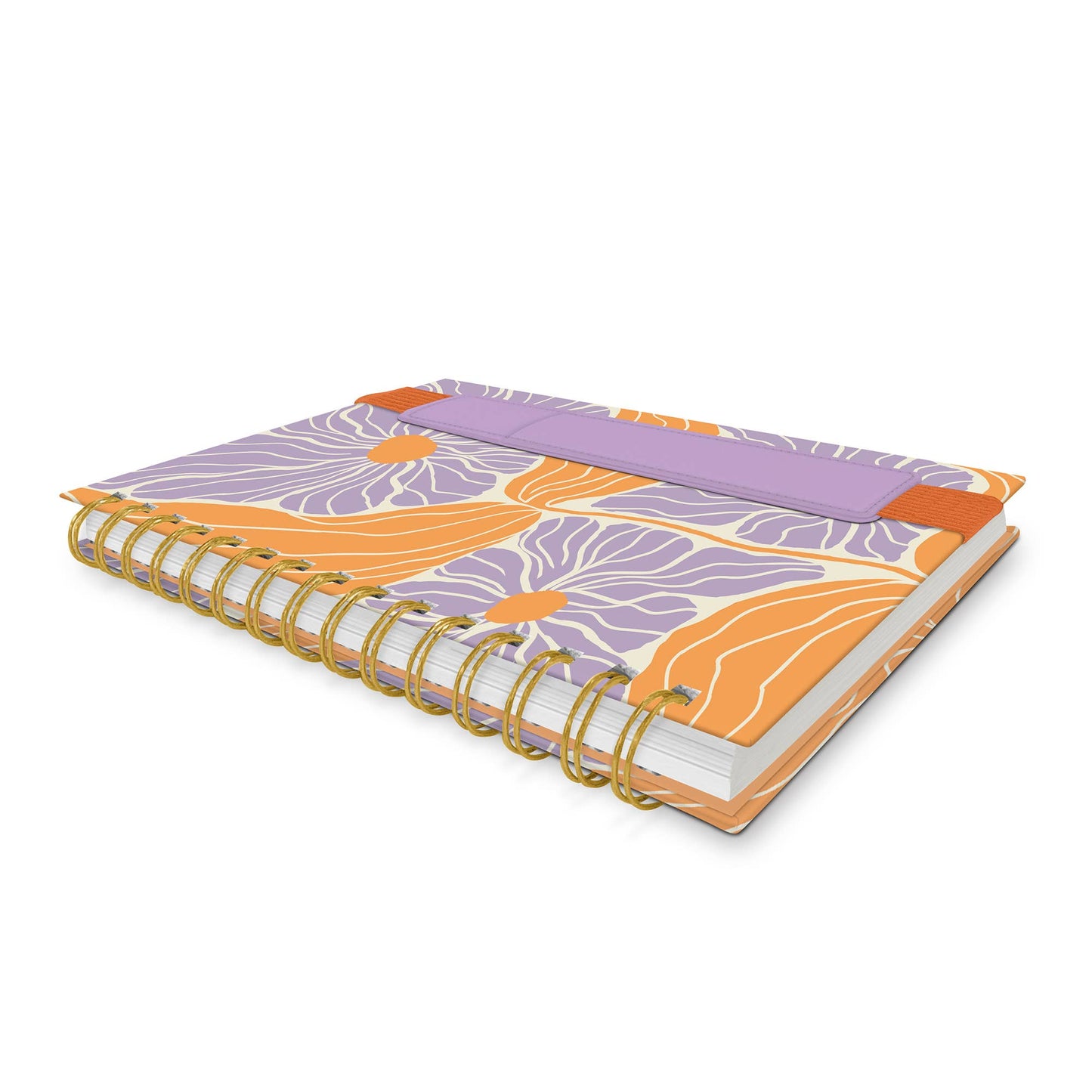 Floral Notebook with Pen Pocket