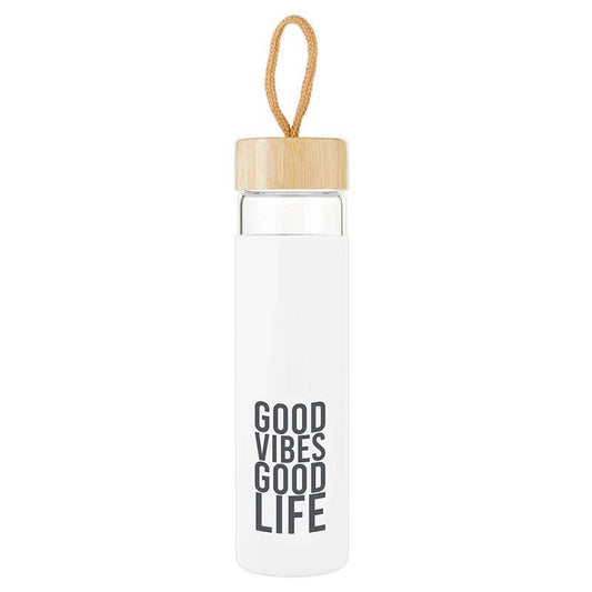 Glass Bottle - Good Vibes Good Life