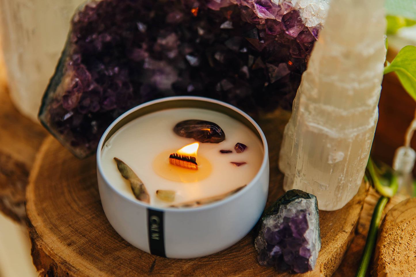 Calm Crystal Candle-4oz