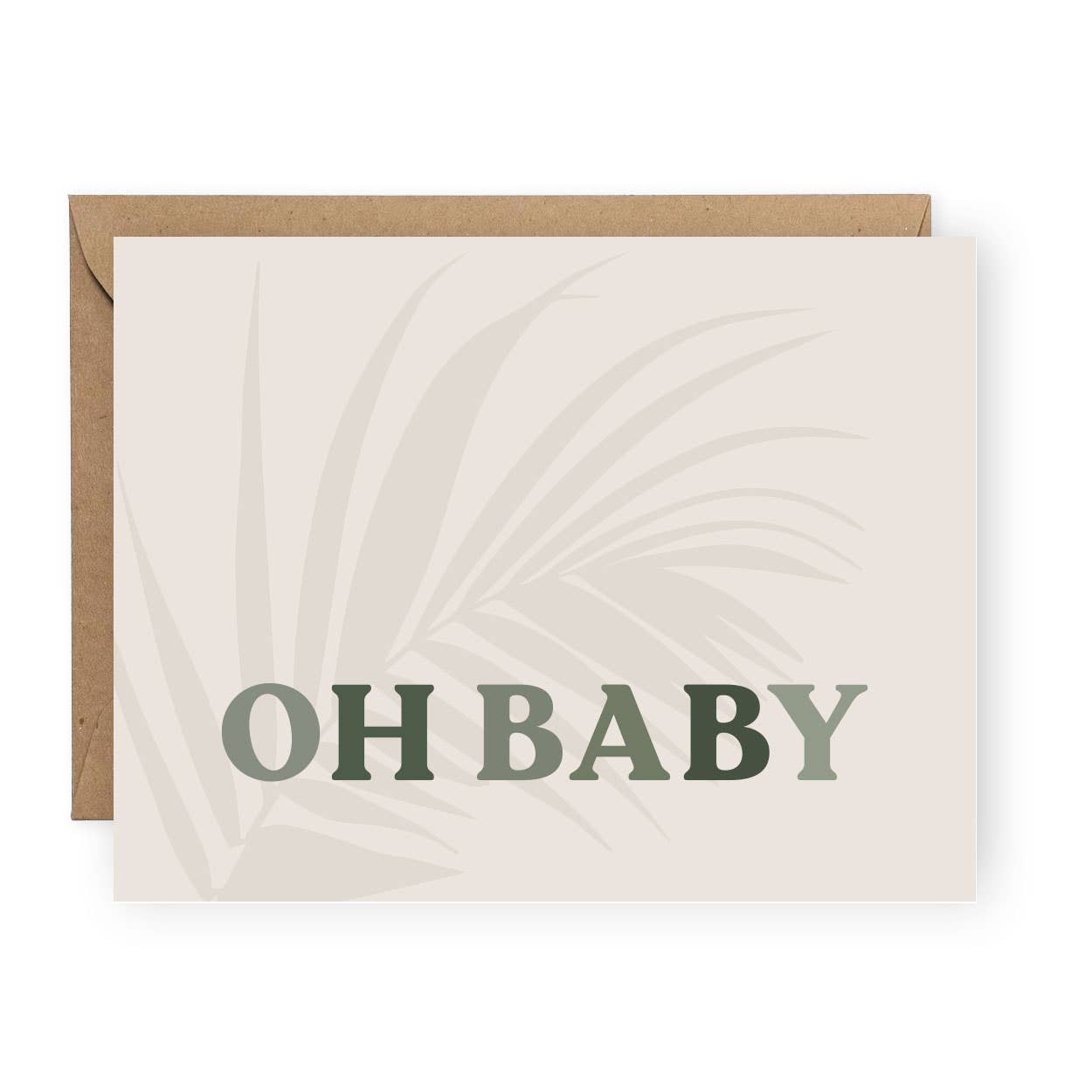 Oh Baby Greeting Card