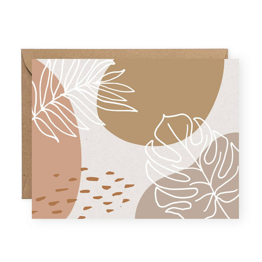 Muted Botanical Greeting Card